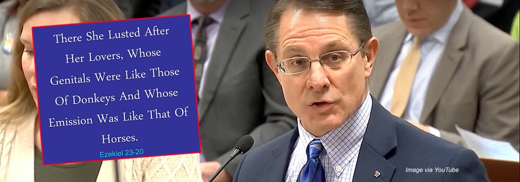 Utah lawmaker sponsored a bill to keep ‘porn’ out of classrooms. He reacts with anger over Bible ban&nbsp;request.