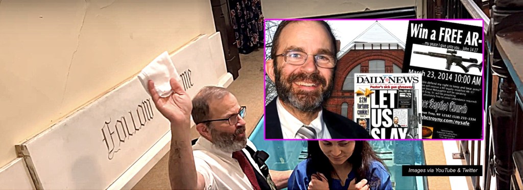 The US was ‘built with the King James Bible and a gun’ says NY Baptist&nbsp;preacher