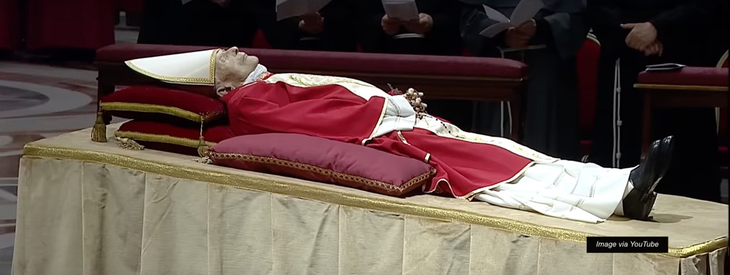 The ghost of Benedict XVI is on tour, claiming he was ousted as Pope and was the victim of ‘slow euthanasia’