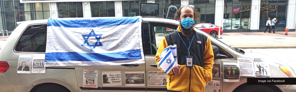 Rabbi arrested and sentenced for stealing a Palestinian rights banner from Cleveland State&nbsp;University