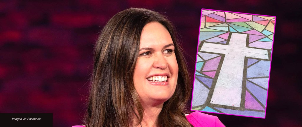 Arkansas Governor Sarah Huckabee Sanders unrepentent over cross outside her mansion: ‘I’m a Christian’