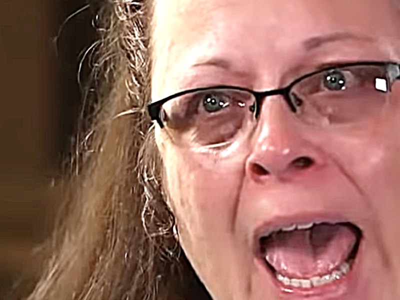 Devout Christian clerk, who denied a marriage certificate to a gay couple, lied under oath to avoid paying&nbsp;damages