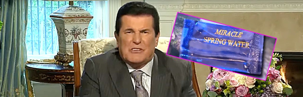 Christian channel that featured evangelist Peter Popoff’s ‘Miracle Water’ ad fined&nbsp;£150,000