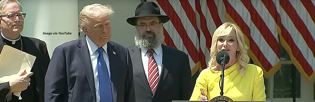 ‘Prayer is not a religious act, it’s a national necessity’ says deranged Christian nationalist and grifter Paula&nbsp;White