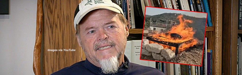 Holy cow bullshit! This Christian nutjob believes that torching a red heifer will bring world&nbsp;peace