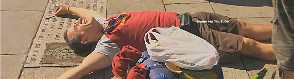 Water pistols used against pilgrims in Spain’s Santiago de&nbsp;Compostela